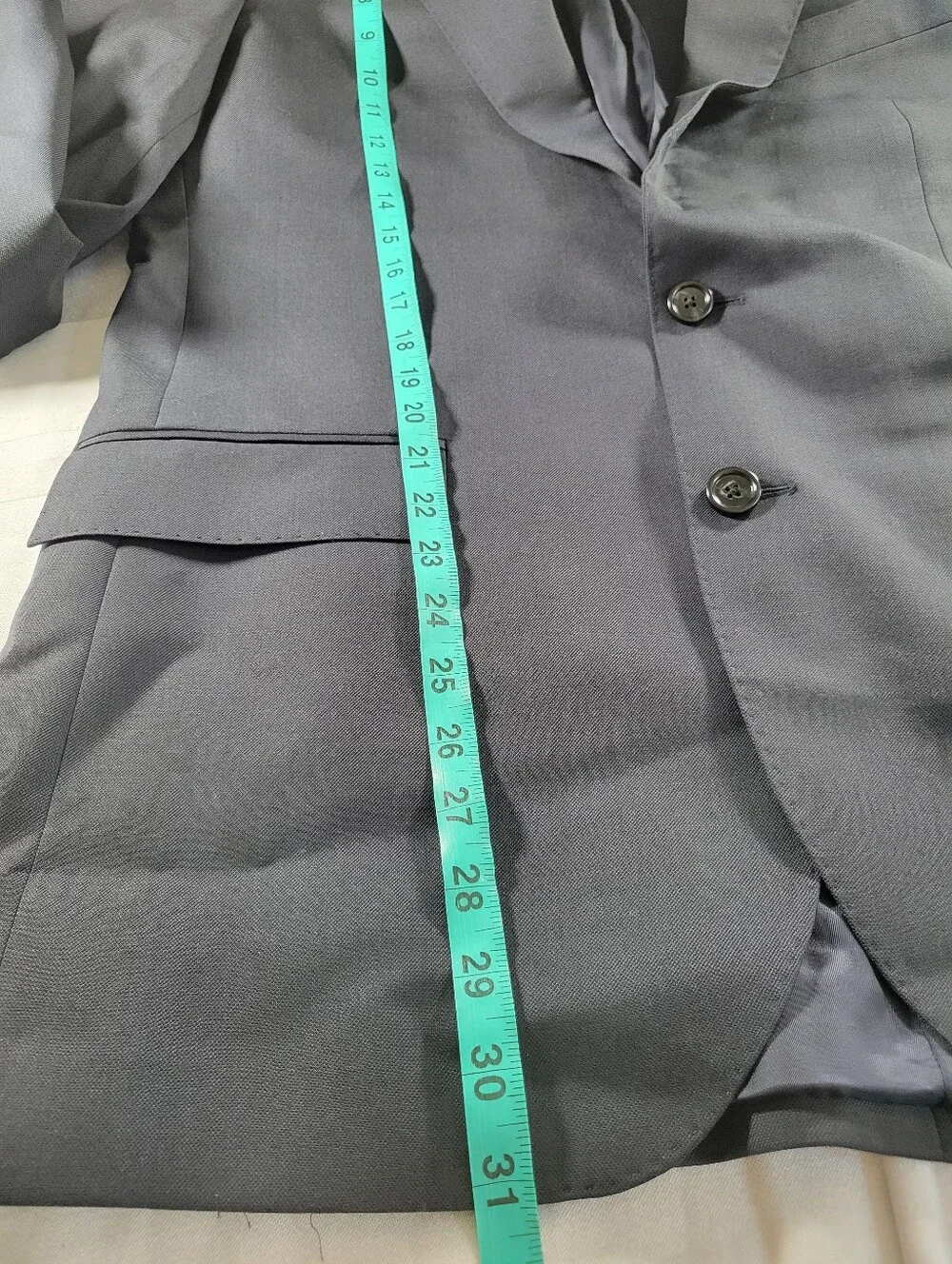 J Crew Ludlow Slim-fit suit jacket in Italian worsted wool Size 42L Dark Navy